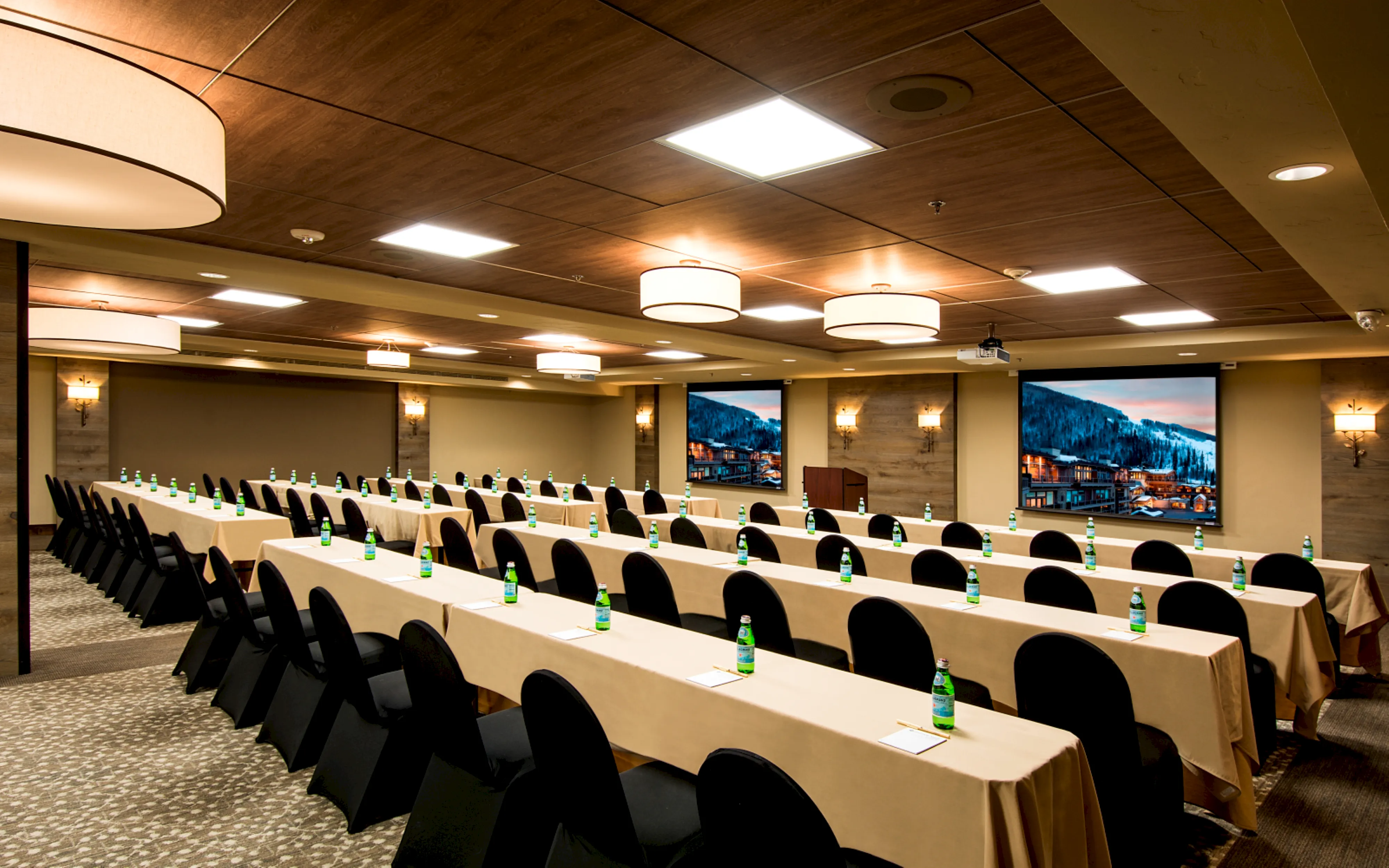 Corporate event venues Vail meeting space with mountain views at Manor Vail Lodge